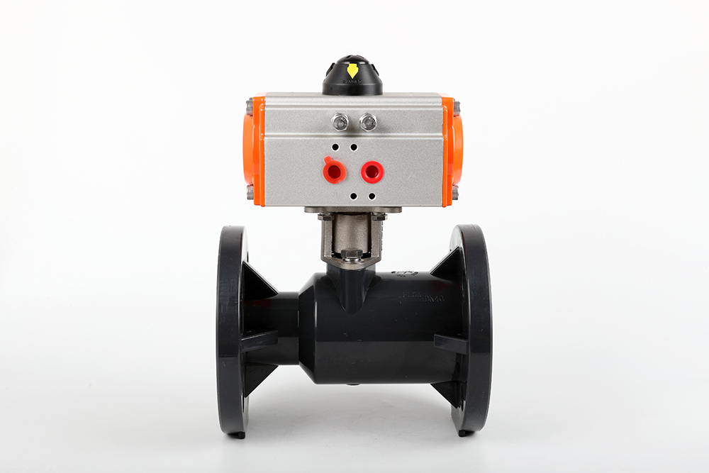 宜都气动法兰一体球阀